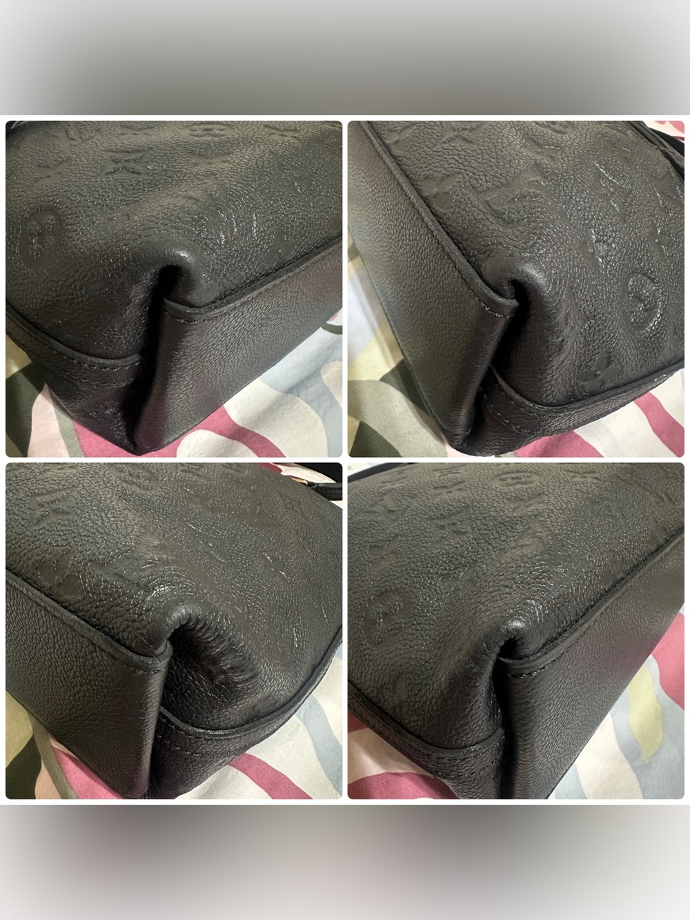 Louis Vuitton Bastille Black Monogram Empreinte Leather Bag - Picture 6 of 14